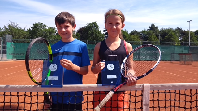 Greta Hastrich und Philipp Knapp Tennis-Kreismeister 2017