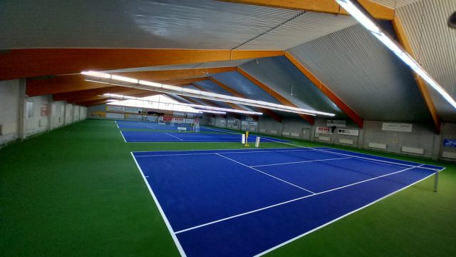 Spiel, Satz und Sieg: Tennishalle erstrahlt in neuem Glanz
